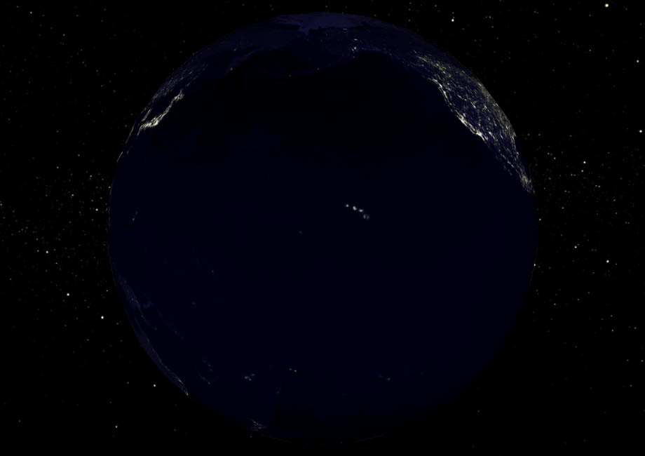 Oceania at Night